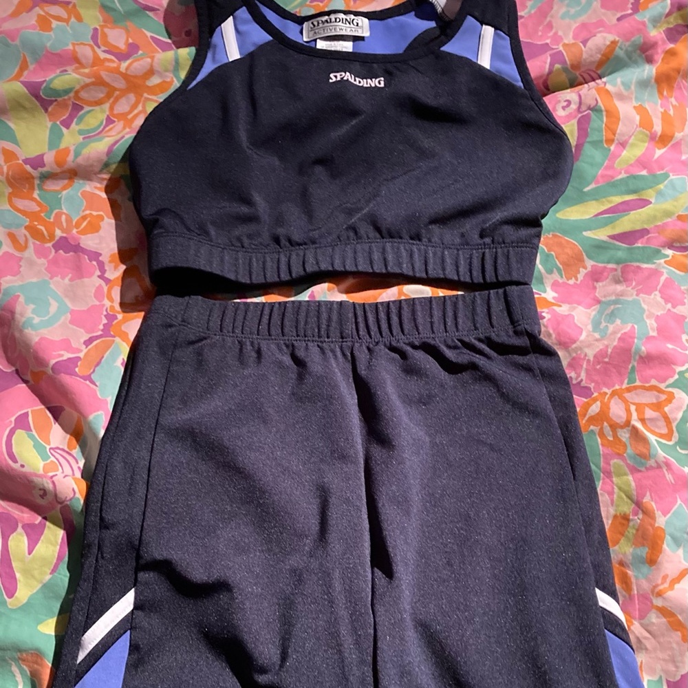 Spaulding Activewear size M 2 piece Like New